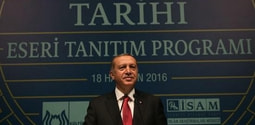 Cumhurbaşkanı Erdoğan: Büyük İstanbul Tarihi'nin daha yeni ve iddialı eserlere örnek teşkil etmesini diliyorum