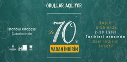 İstanbul Kitapçısı ve Hediyem İstanbul’da yüzde 70’e varan indirim başladı