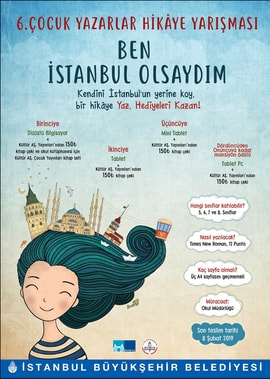 6. Çocuk Yazarlar Hikâye Yarışması: Ben İstanbul Olsaydım