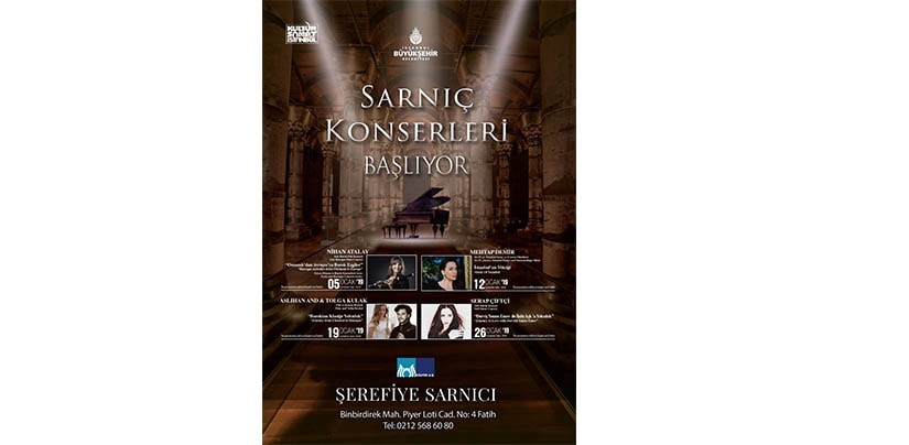 Şerefiye Sarnıcı’nda Klasik Müzik Konserleri Başlıyor