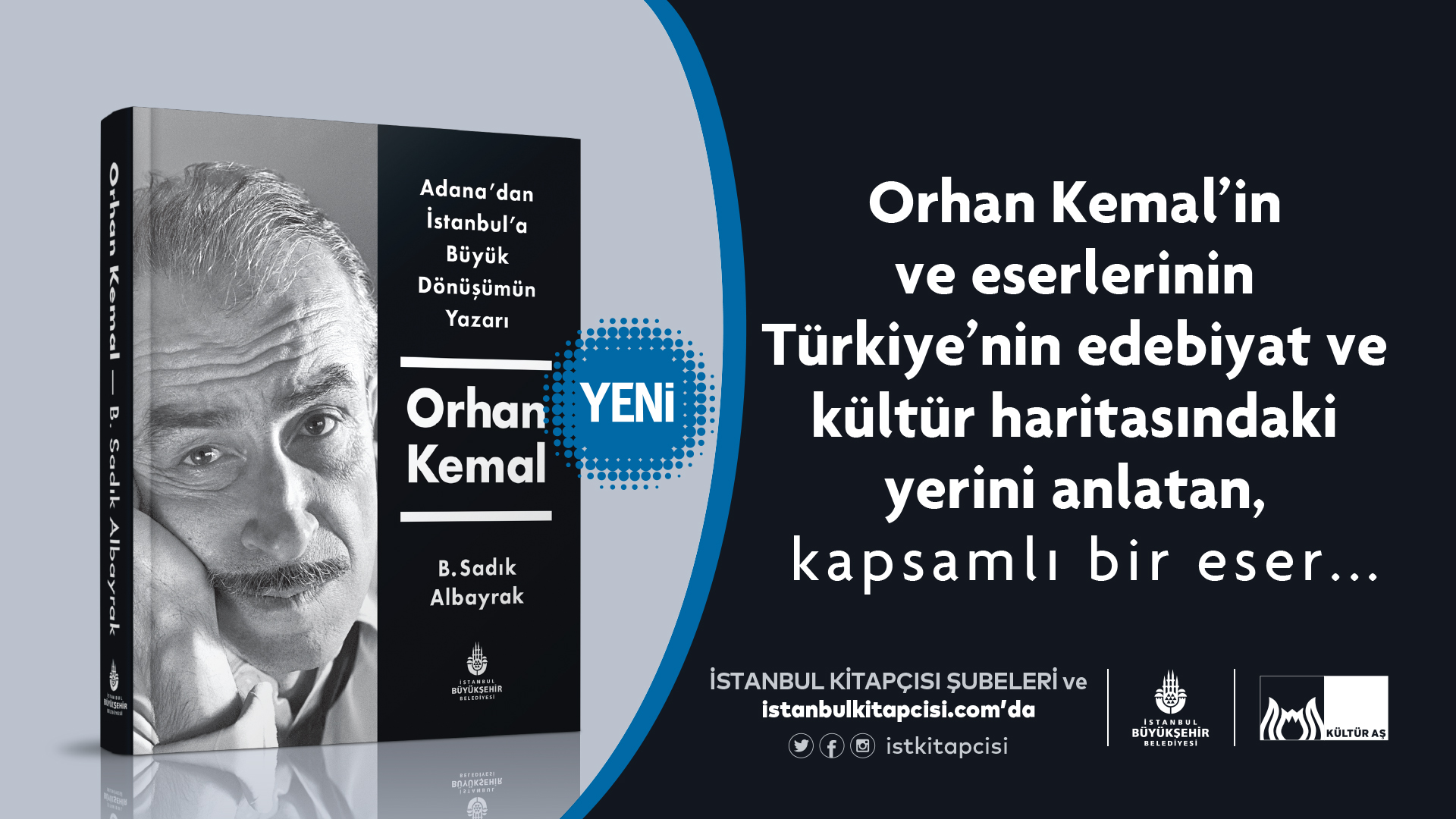 “Adana’dan İstanbul’a Büyük Dönüşümün Yazarı Orhan Kemal”  kitabı okurlarla buluştu!