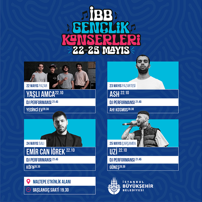 İstanbul Ücretsiz konser festival etkinlikler 2022