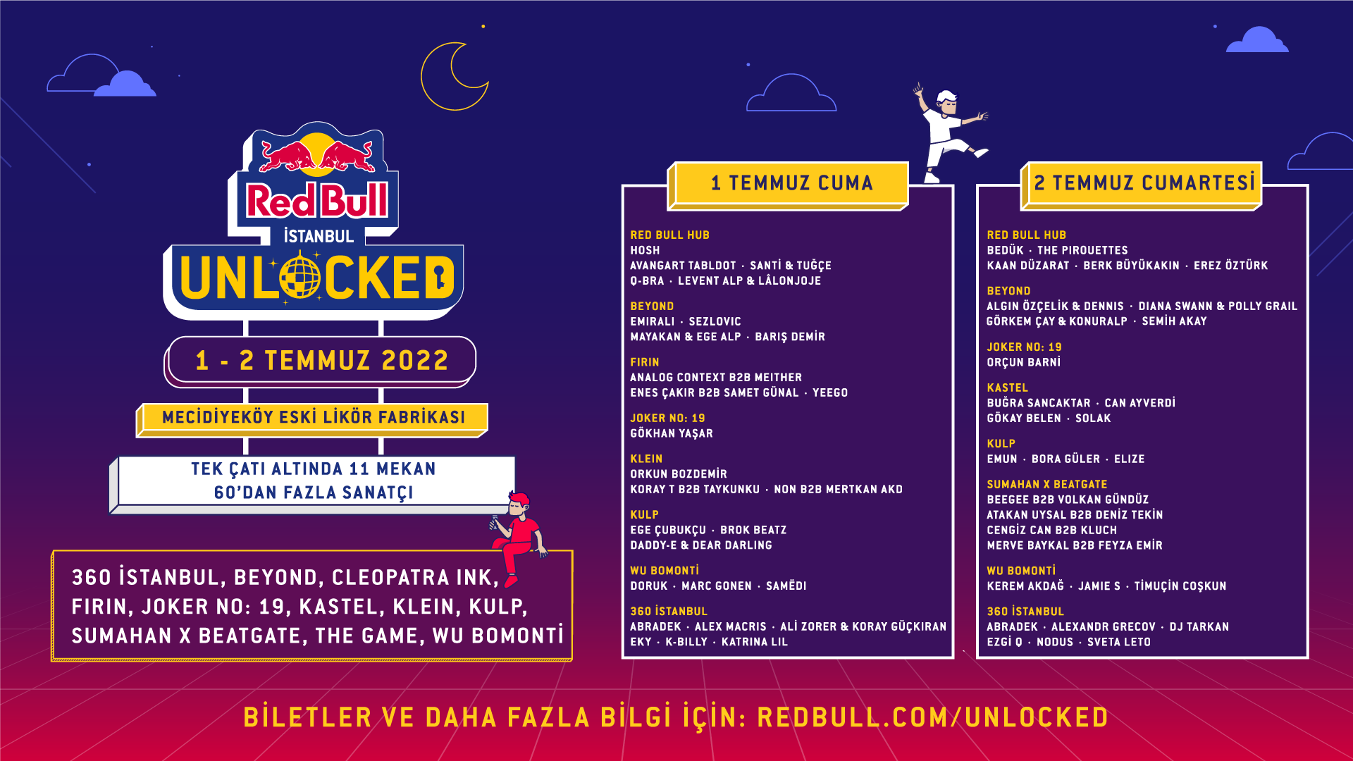 Link papir sæt Red Bull İstanbul Unlocked ile kesintisiz müzik keyfi başlıyor! - KÜLTÜR .İSTANBUL