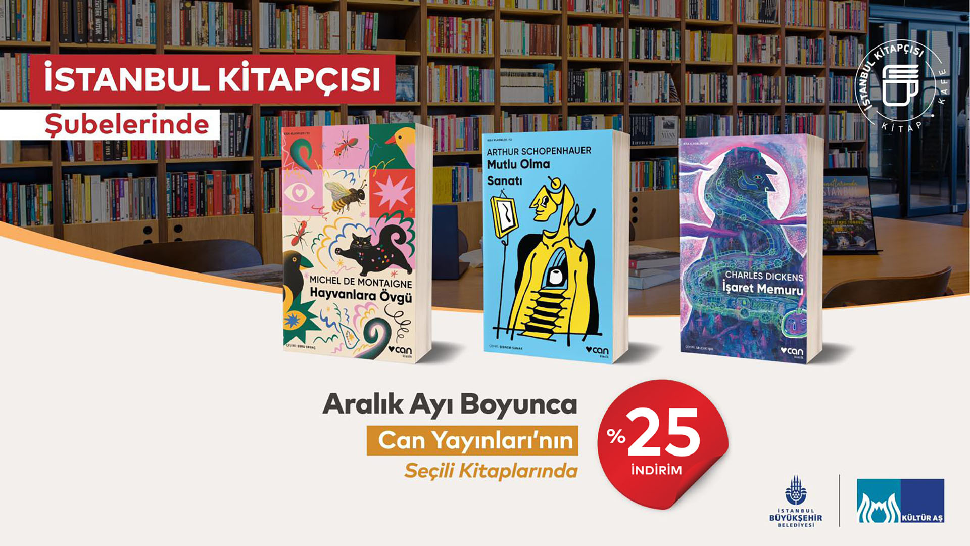 İstanbul Kitapçısı’ndan aralık ayına özel kampanya!