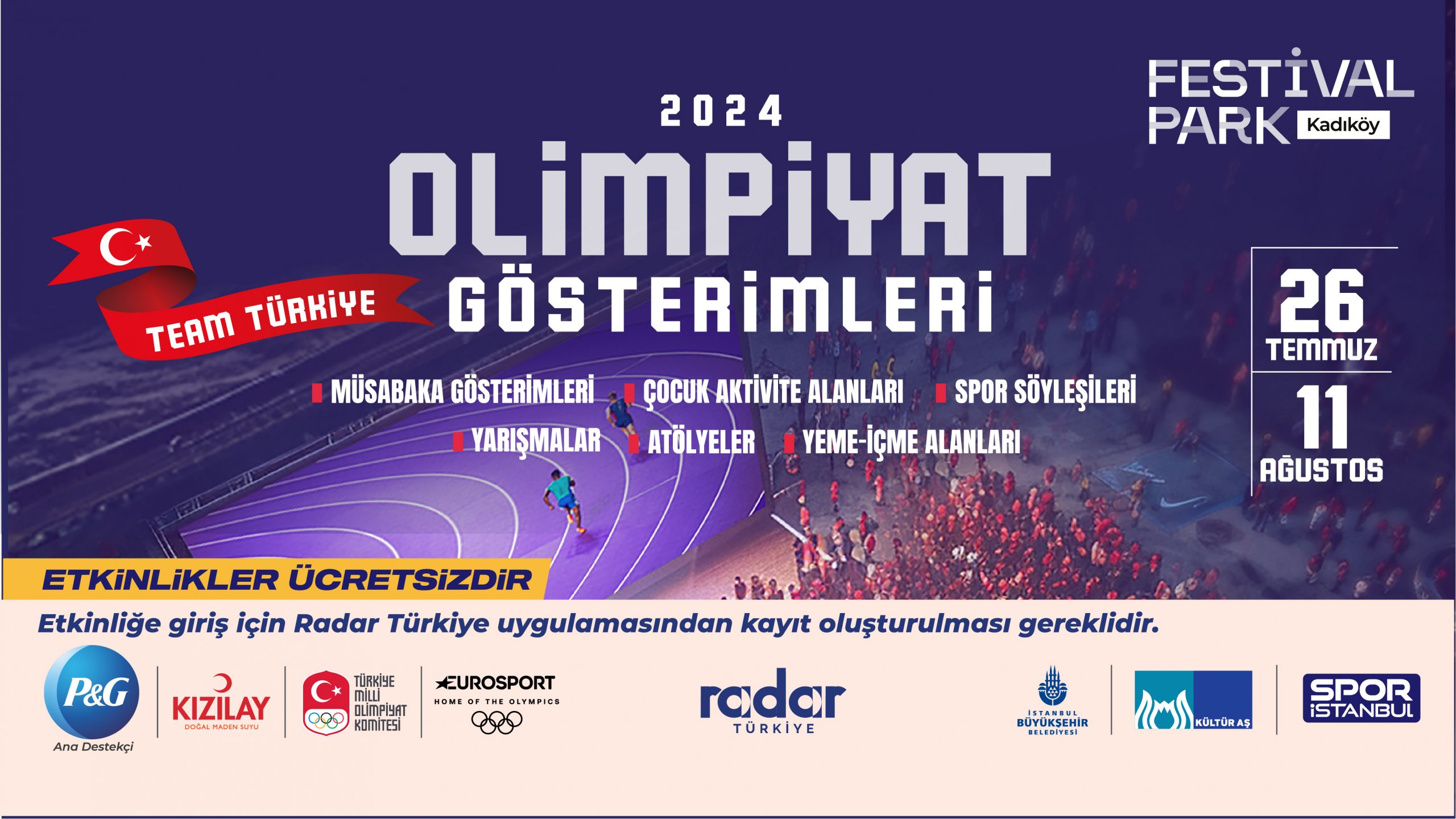 Festival Park Kadıköy, Olimpiyat Gösterimleri ile Canlanıyor!