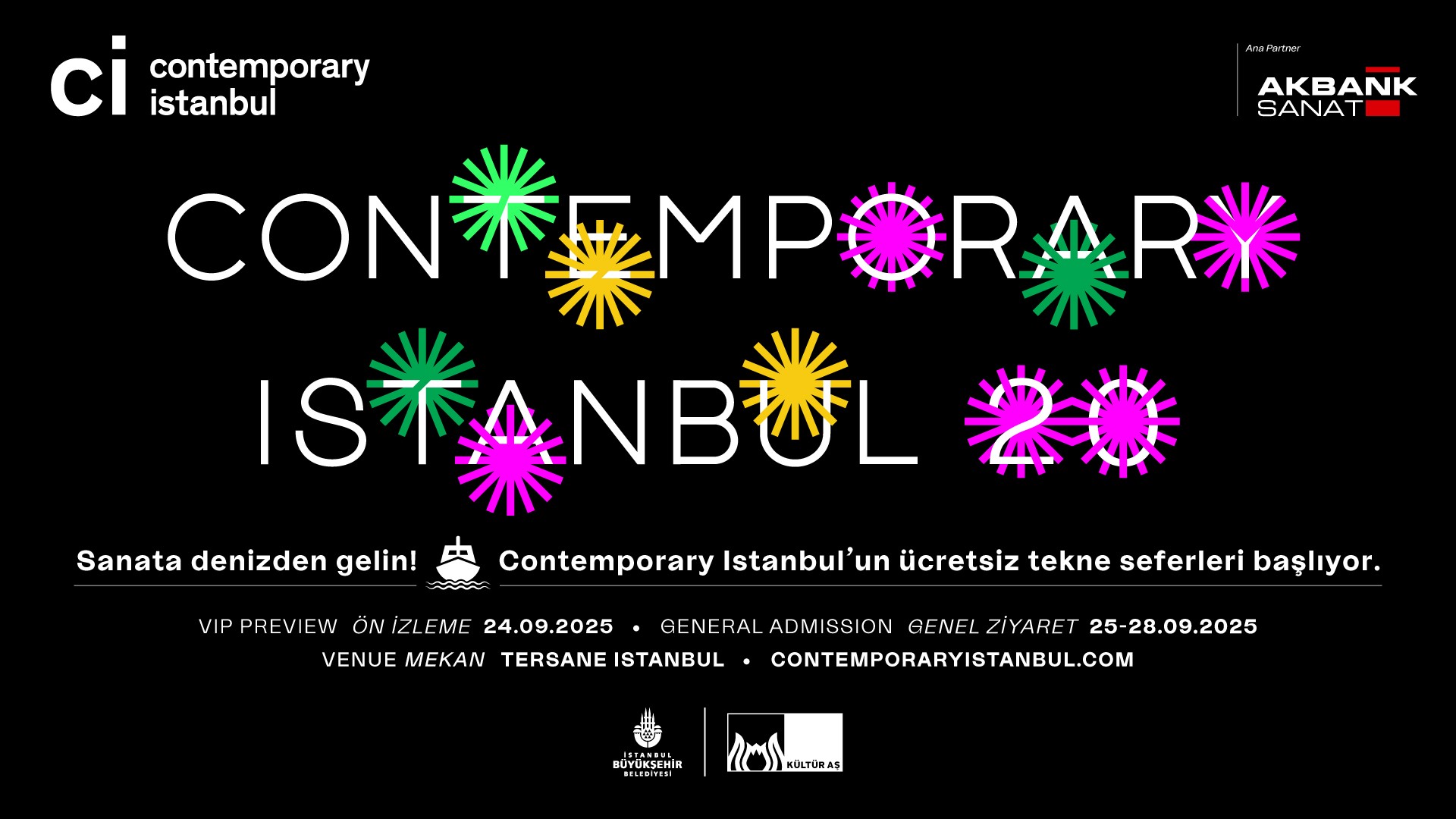 İstanbul Kitapçısı ve Taksim Sanat 24 – 28 Eylül’de Contemporary İstanbul’da!