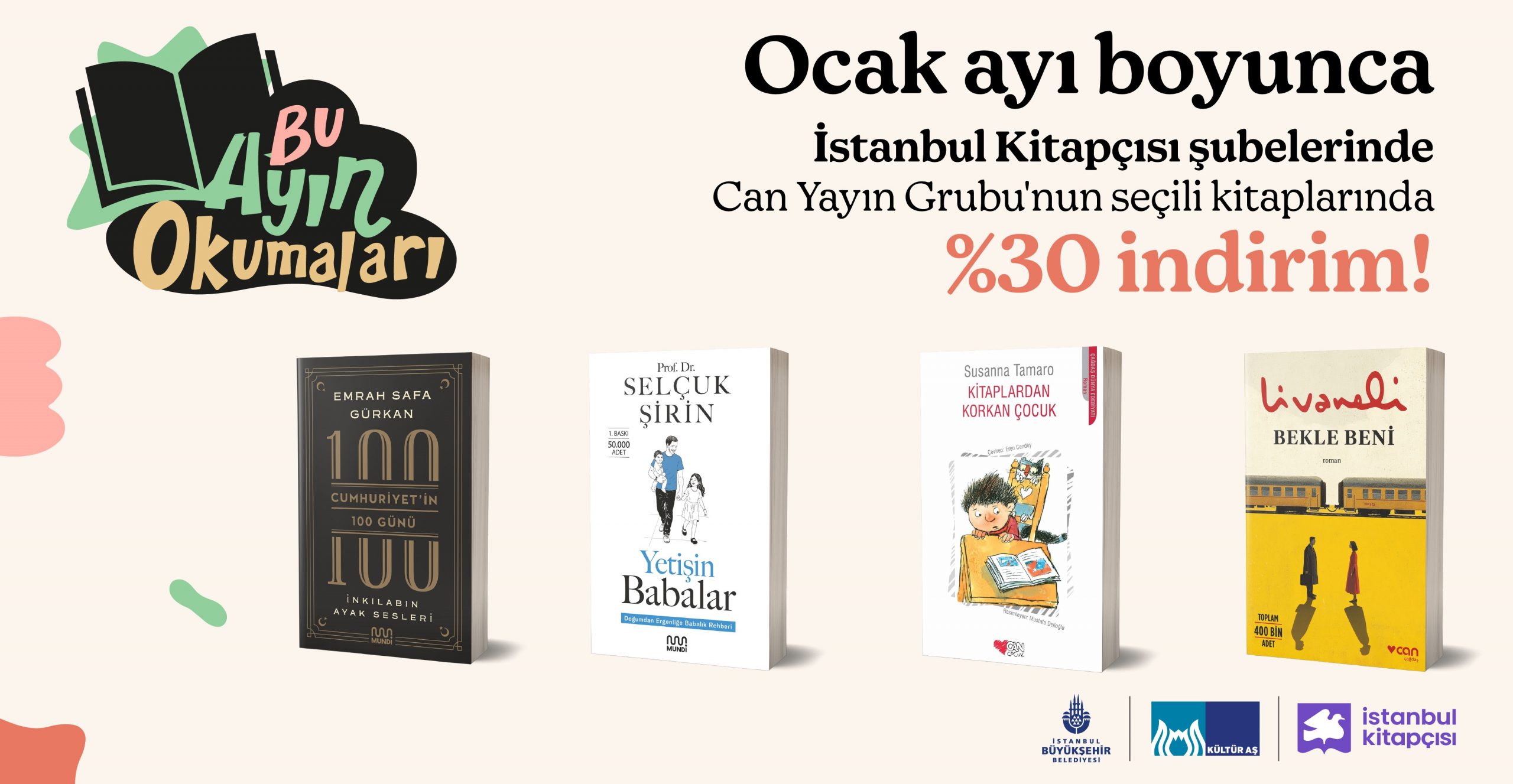 İstanbul Kitapçısı’ndan ocak ayına özel kampanya