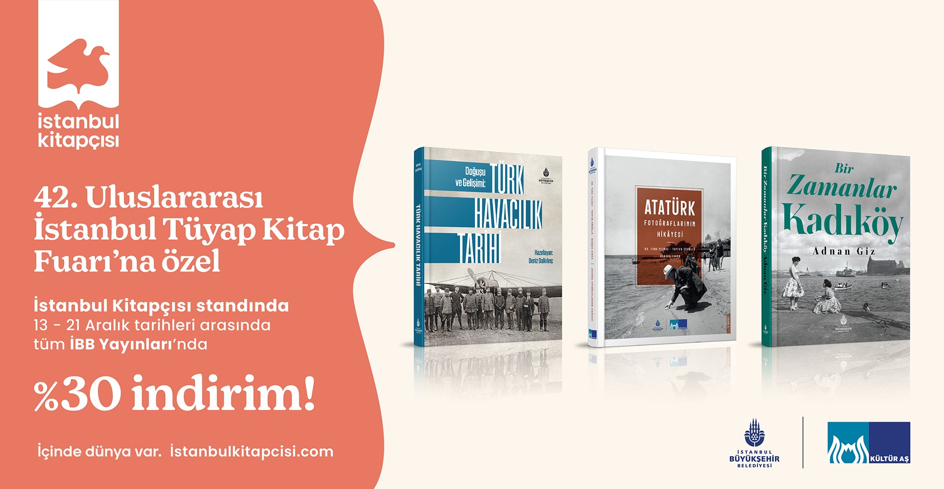 İstanbul Kitapçısı, 42. Uluslararası İstanbul Kitap Fuarı’nda okurlarla buluşuyor!