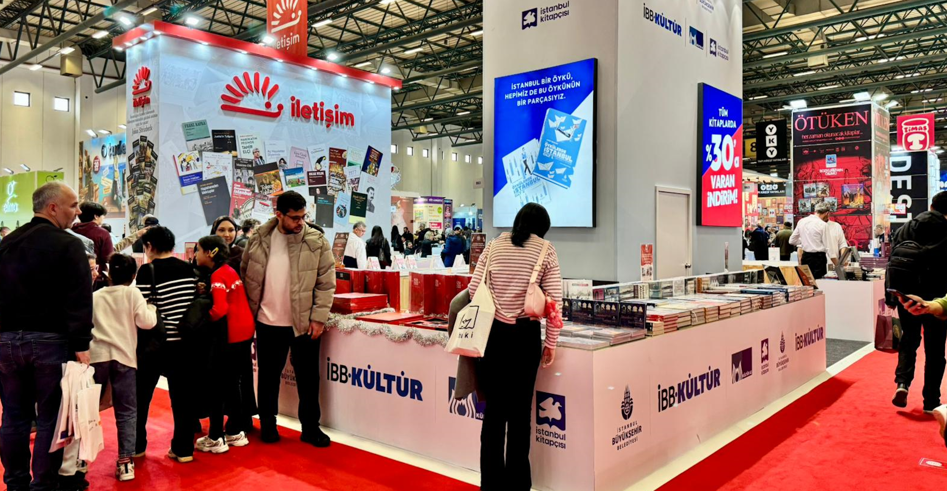 42. Uluslararası İstanbul Kitap Fuarı kapılarını açtı!