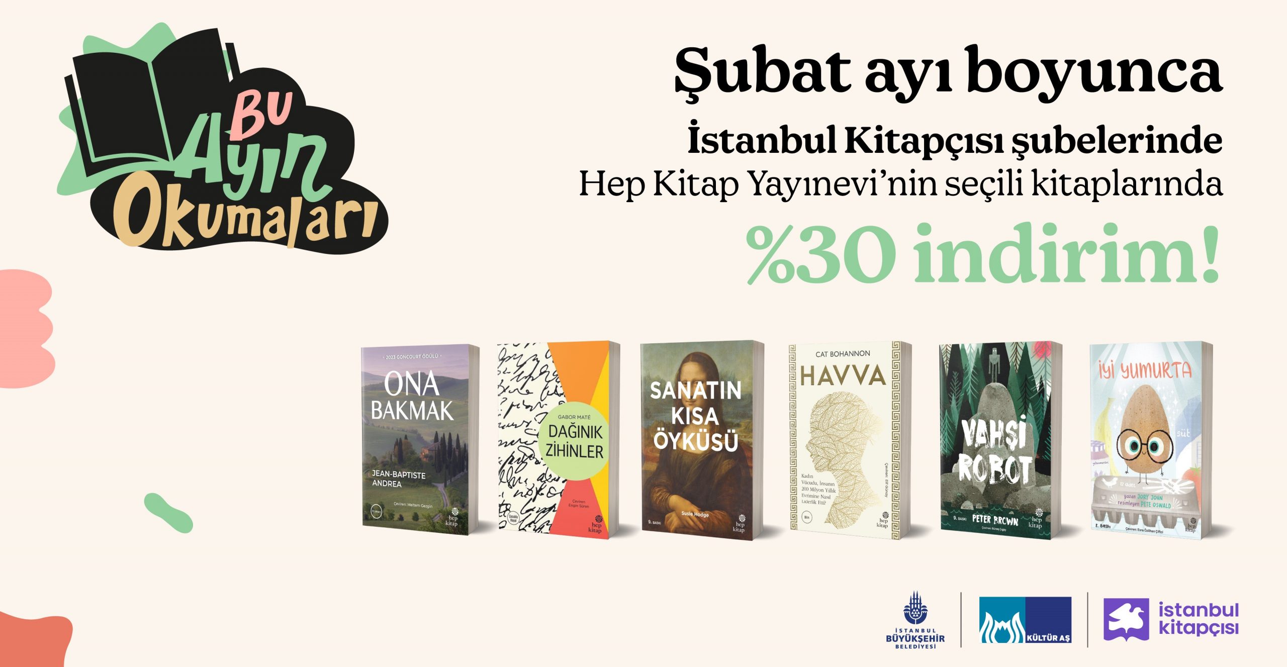 İstanbul Kitapçısı’ndan şubat ayına özel kampanya