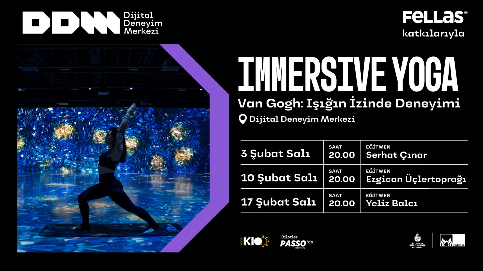 Immersive Yoga Dijital Deneyim Merkezi’nde devam ediyor