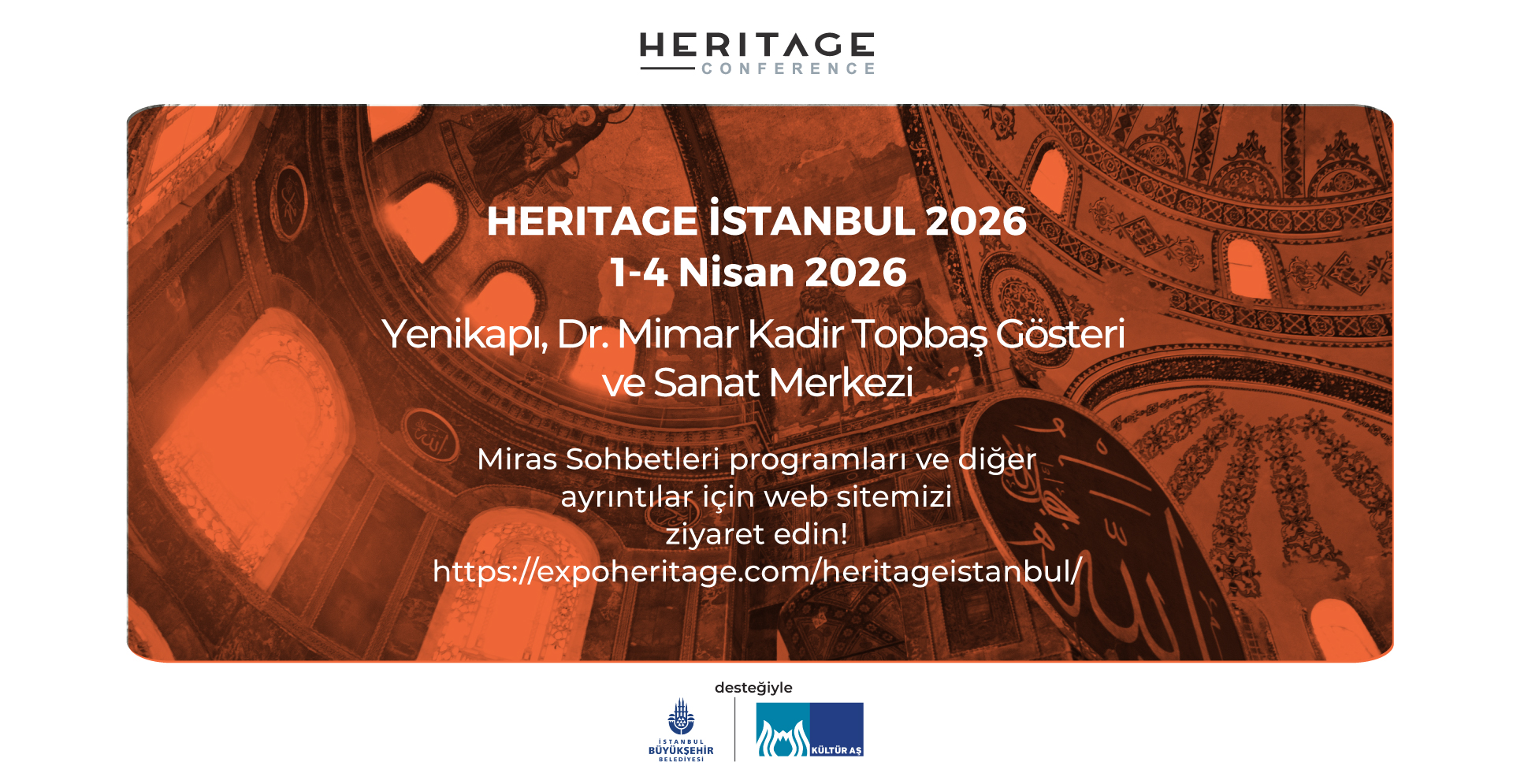 İBB Kültür AŞ, Heritage İstanbul’da
