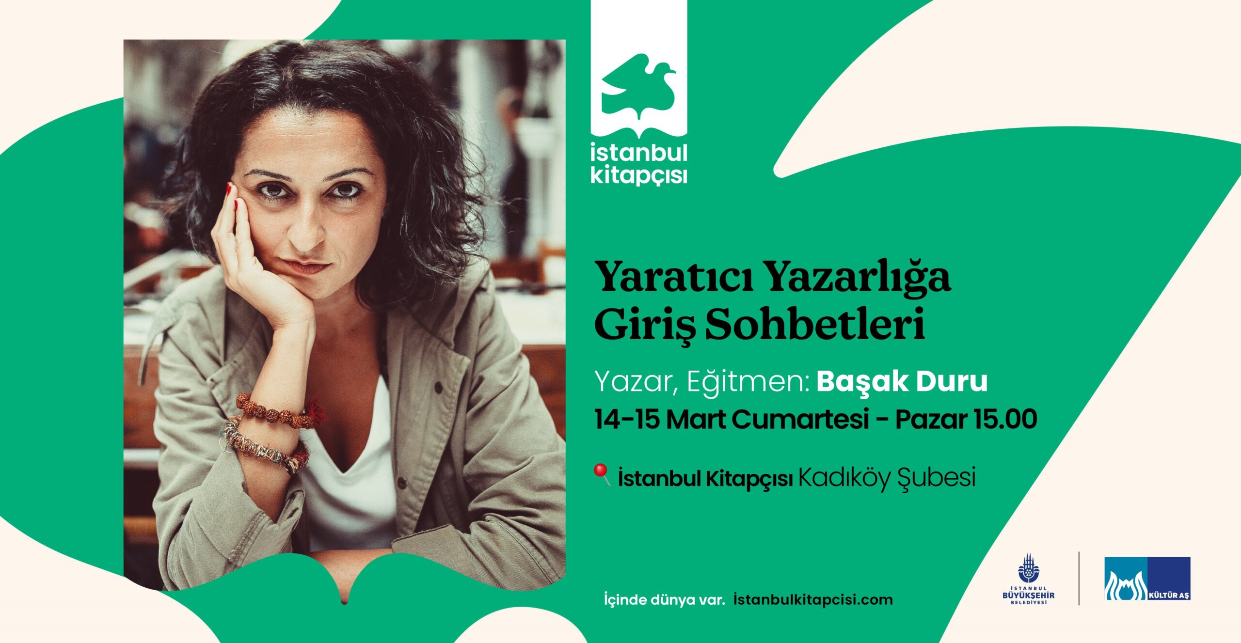 Yaratıcı Yazarlığa Giriş Sohbetleri İstanbul Kitapçısı’nda!