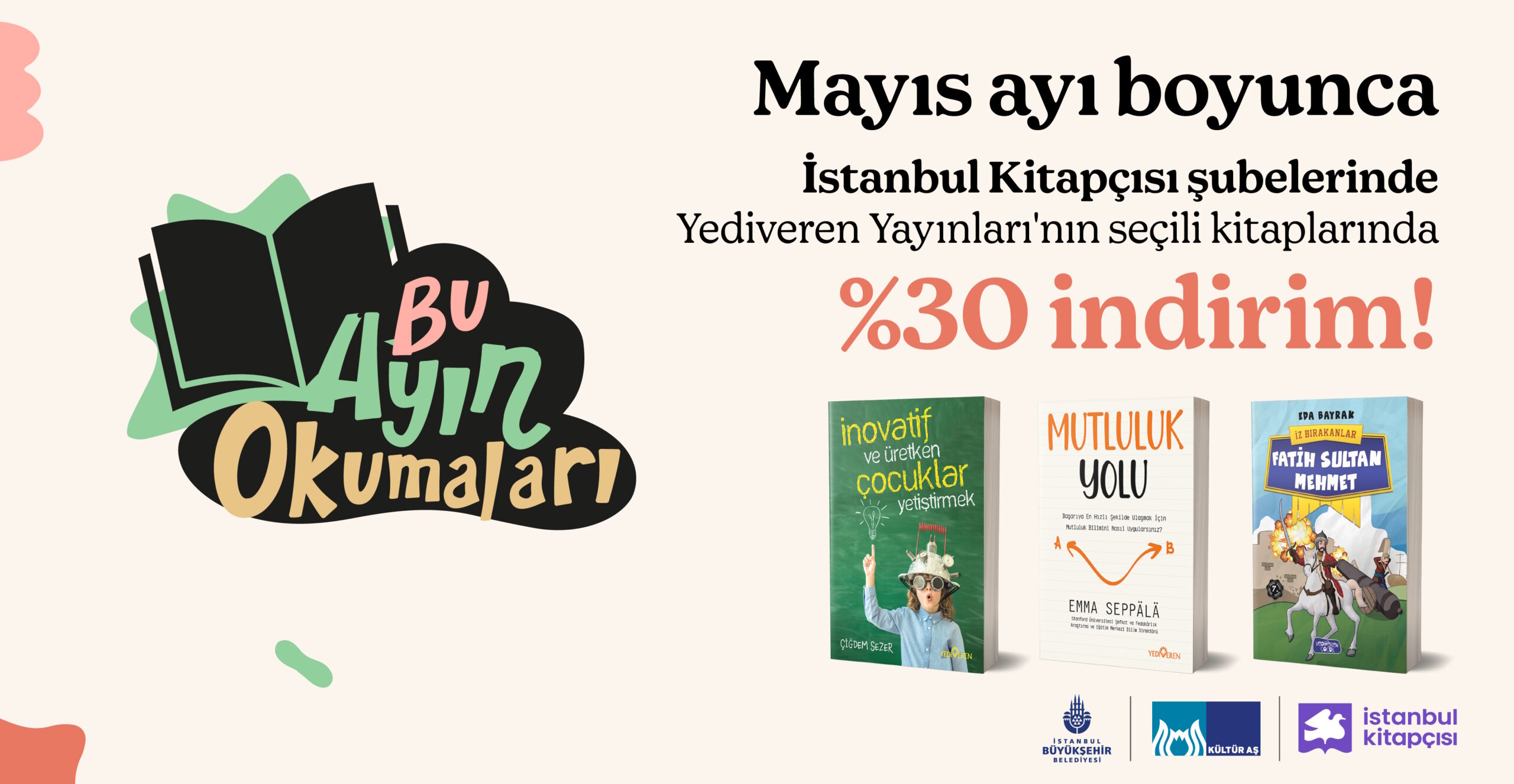 İstanbul Kitapçısı’ndan mayıs ayına özel kampanya