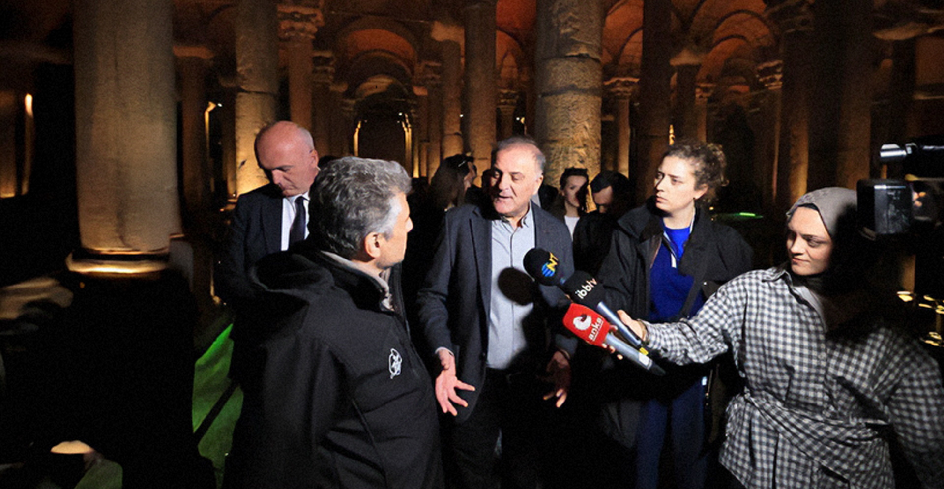 İBB Başkanvekili Nuri Aslan, Yerebatan Sarnıcı’nı ziyaret etti