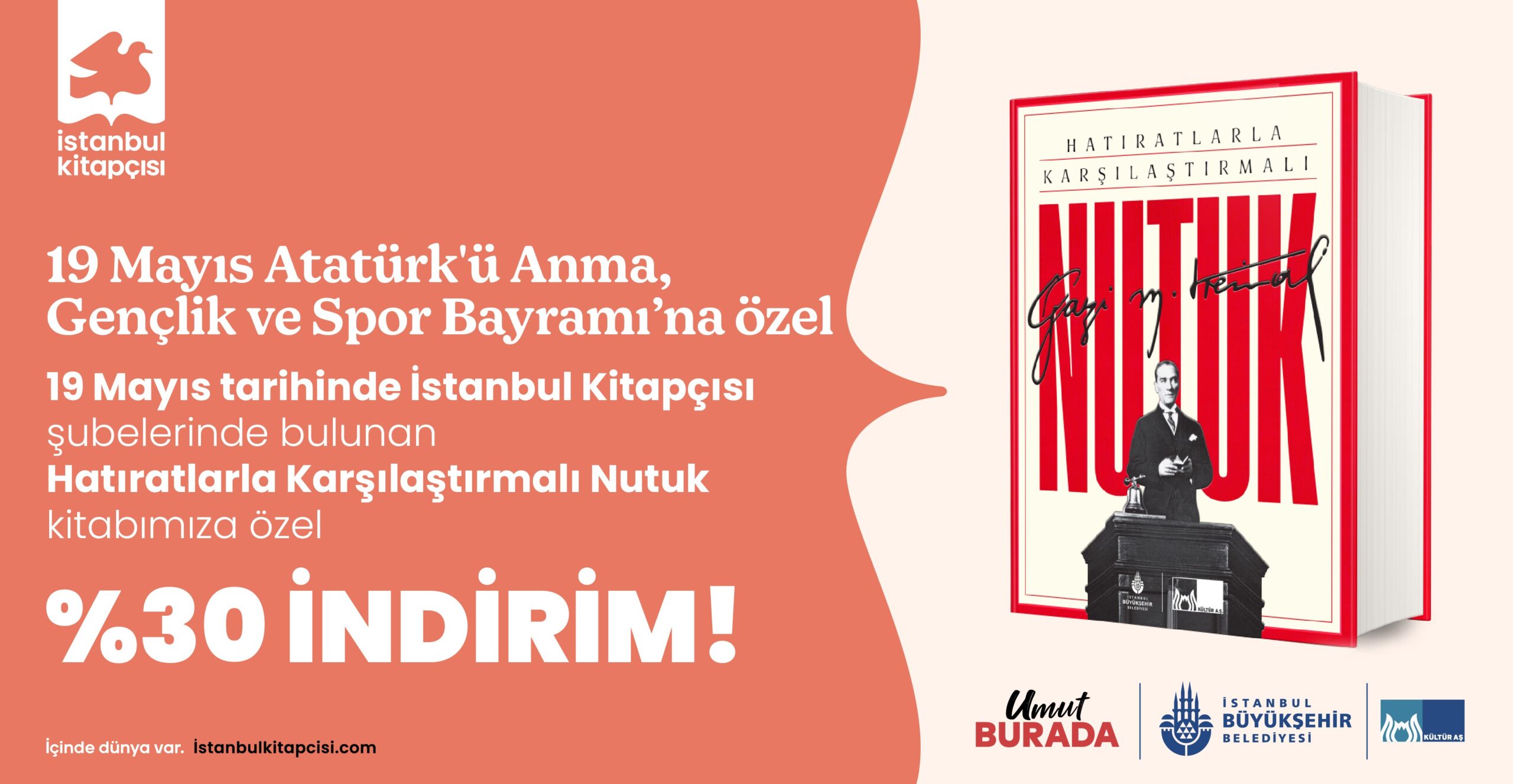 19 Mayıs Atatürk’ü Anma, Gençlik ve Spor Bayramı’na özel indirim!