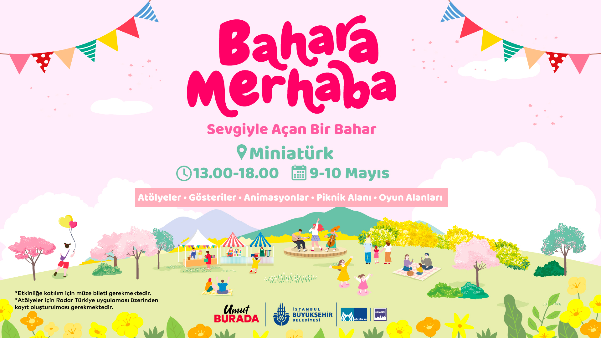 Miniatürk’te “Bahara Merhaba” festivali başlıyor
