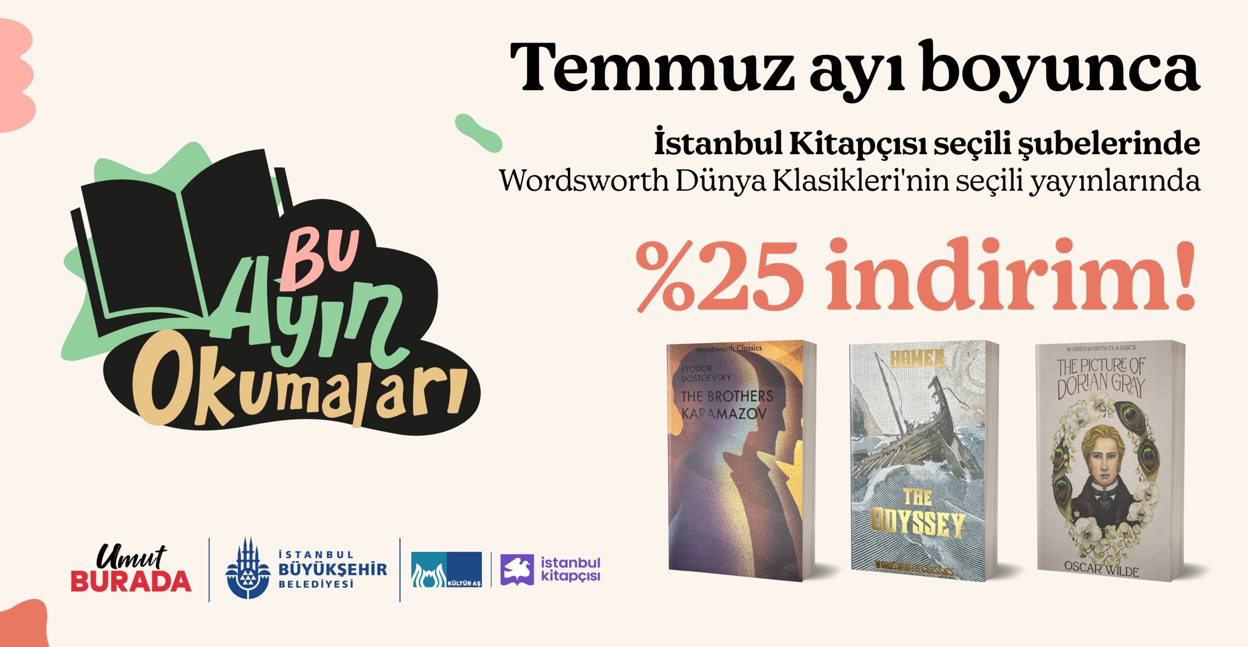 İstanbul Kitapçısı’ndan temmuz ayına özel %25 indirim!