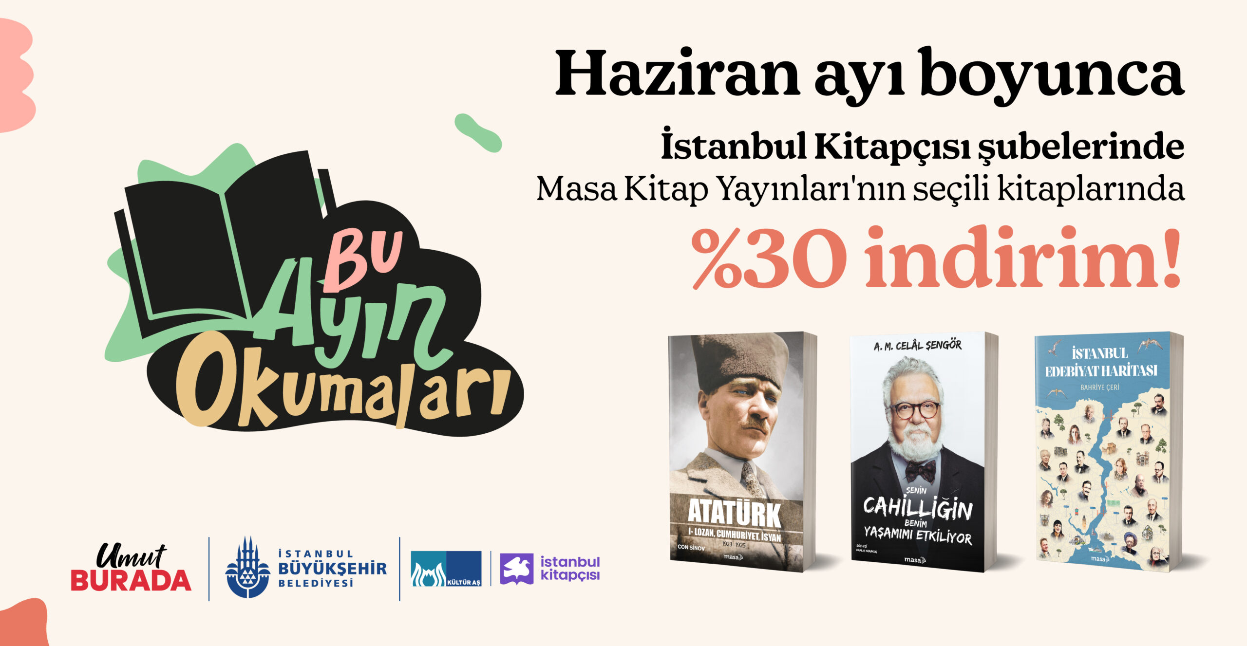 İstanbul Kitapçısı’ndan haziran ayına özel %30 indirim!