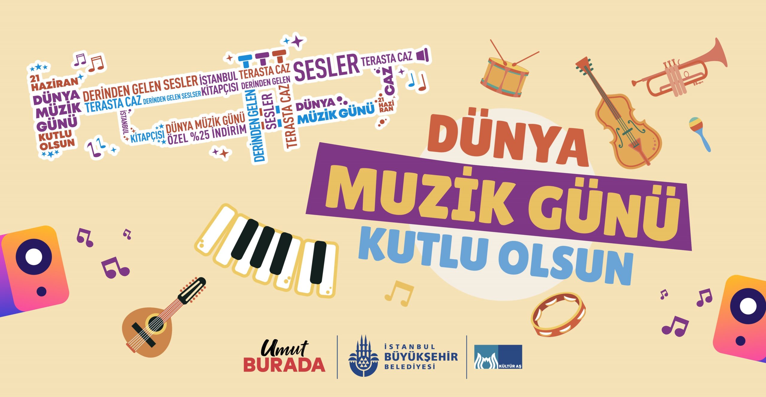 İBB Kültür AŞ’den 21 Haziran Dünya Müzik Günü’ne özel etkinlikler