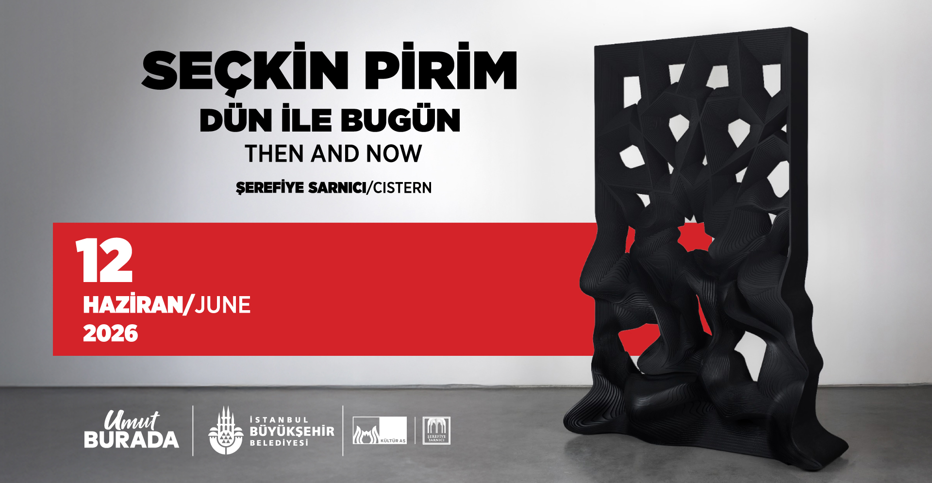 Seçkin Pirim’in “Dün ile Bugün” Sergisi Şerefiye Sarnıcı’nda Başlıyor