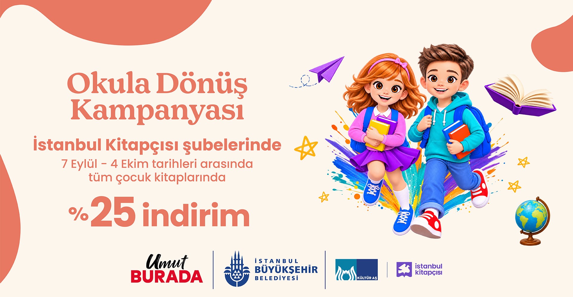 Okula dönüş heyecanı İstanbul Kitapçısı’nda indirimle başlıyor!